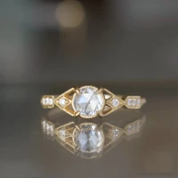 /public/photos/live/Round Rose Cut Vintage Moissanite Proposal Wedding Ring  957 (1).webp